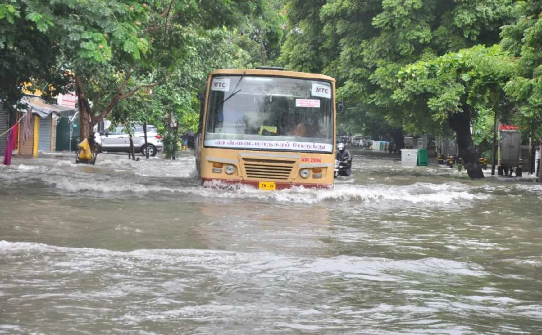 "Heavy rains in Chennai contrary to forecast" - Meteorological Center information!